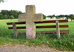 Spinnerinnenkreuz in Zavelstein Spinnerinnenkreuz in Zavelstein